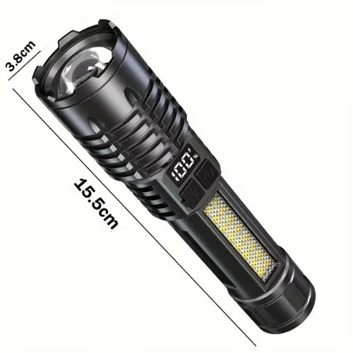 Linterna Láser LED Recargable Zoom 500M - ProMax™