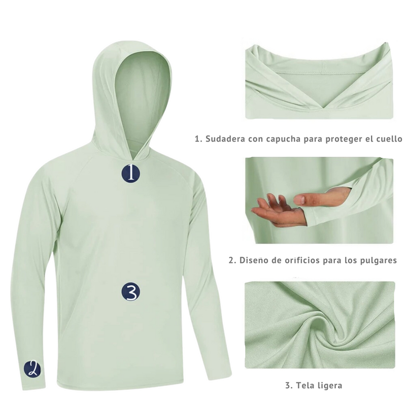 Camiseta Con Protección UV y Secado Rápido - LiteBreeze™