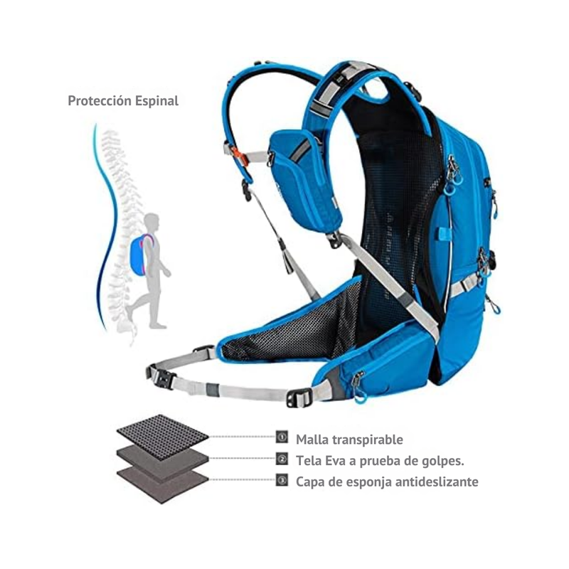 Mochila de hidratación premium de 20L Inoxto ™